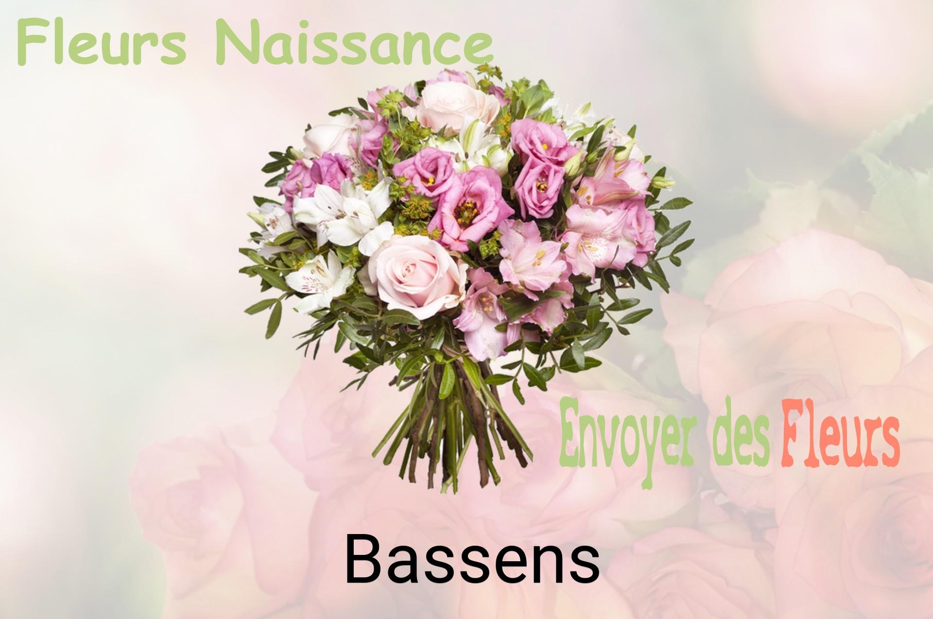 Bouquet de fleurs de naissance livré à Bassens